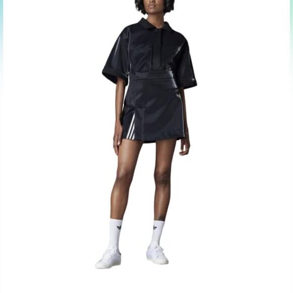 Adidas Blue Version High Shine Skirt 💎RARE💎 - Picture 4 of 12